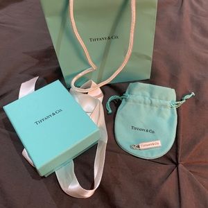 Tiffany sterling silver pendant